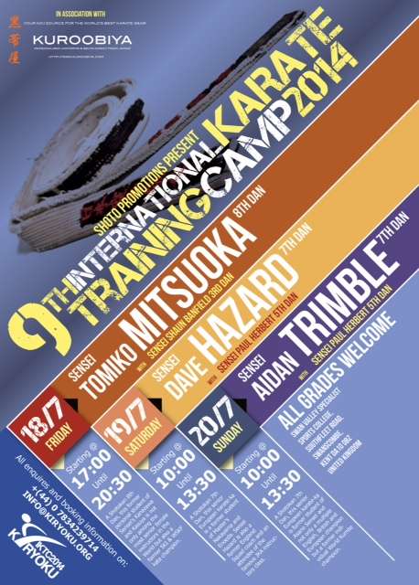 9th Shotokan Training Camp 2014, UK